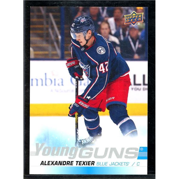 2019-20 Upper Deck Oversized YG Rookie Card #225 Alexandre Texier