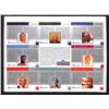 Image 2 : 1991 NFL Pro Line Update Uncut Football Card Sheet