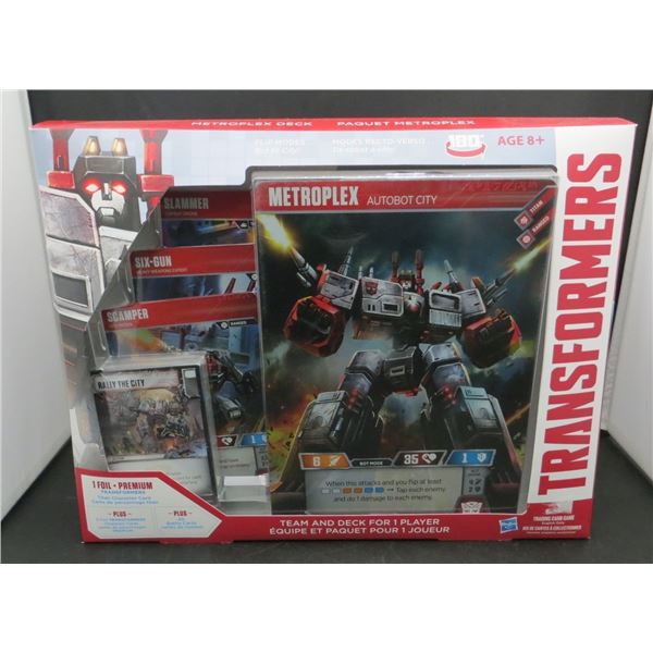 New Transformers Metroplex 40 Card Deck For 1 Player