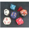 Image 1 : Lot of 7 New Roll playing Game RPG Dice