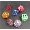 Image 1 : Lot of 7 New Roll playing Game RPG Dice