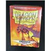 Image 1 : New Dragon Shield Orange Matte Sleeves (100 ct)