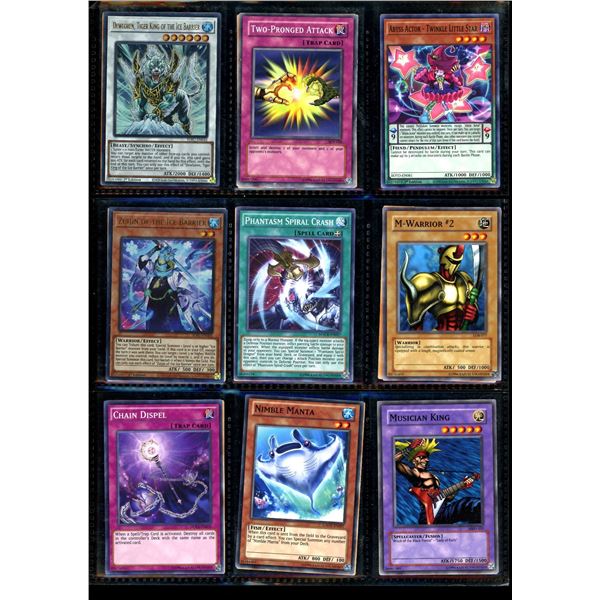 Lot Of 18 Various Yu-Gi-Oh Collector Cards Foil & Non-Foil Cards