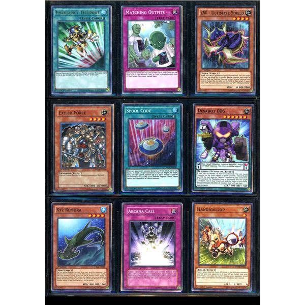 Lot Of 18 Various Yu-Gi-Oh Collector Cards Foil & Non-Foil Cards