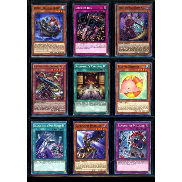 Lot Of 18 Various Yu-Gi-Oh Collector Cards Foil & Non-Foil Cards