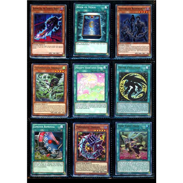 Lot Of 18 Various Yu-Gi-Oh Collector Cards Foil & Non-Foil Cards