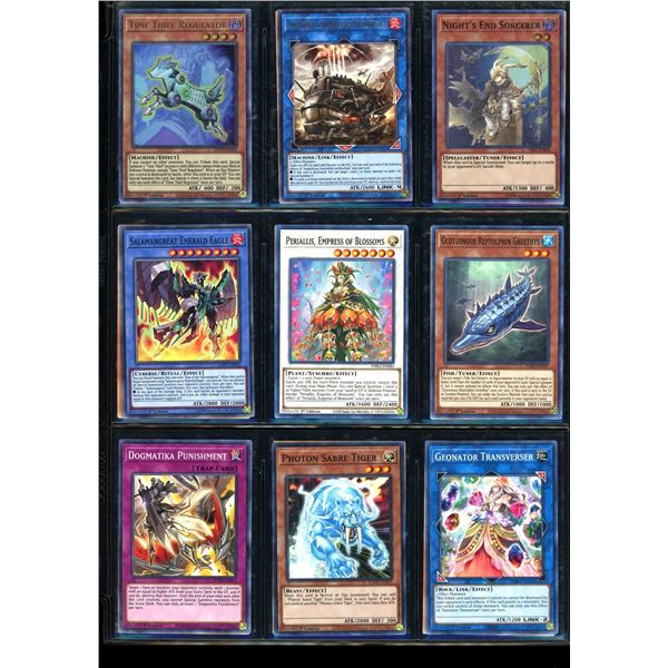 Lot Of 18 Various Yu-Gi-Oh Collector Cards Foil & Non-Foil Cards