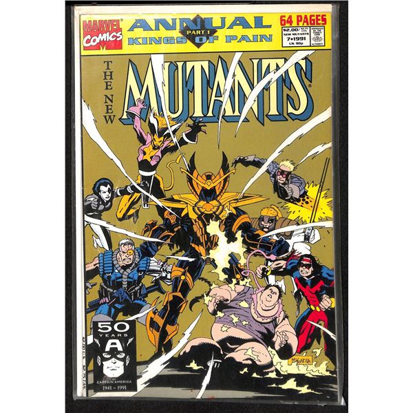 Marvel The New Mutants Annual Part 1 Kings Of Pain