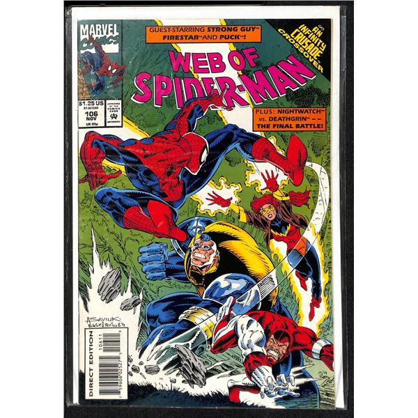Marvel Web Of Spider-Man #106