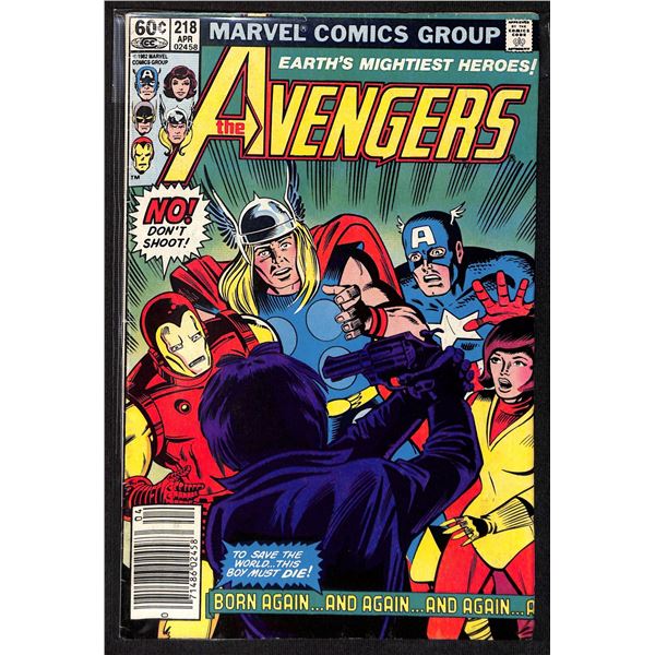 Marvel The Avengers #218