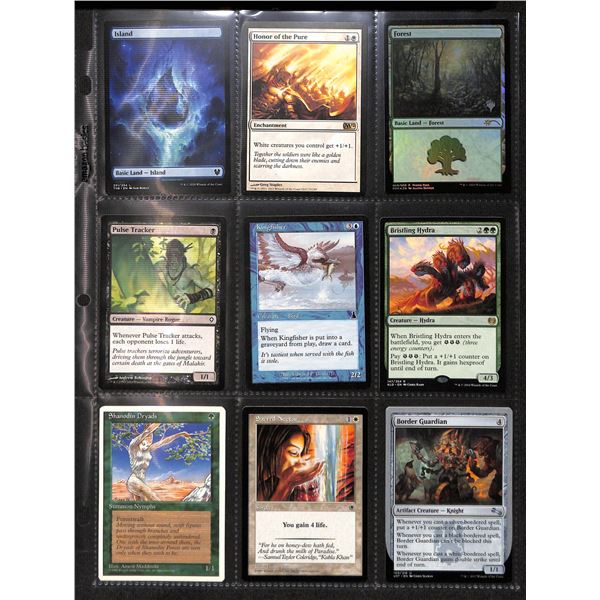Lot Of 9 Various Magic The Gathering Cards Various Sets & Colors
