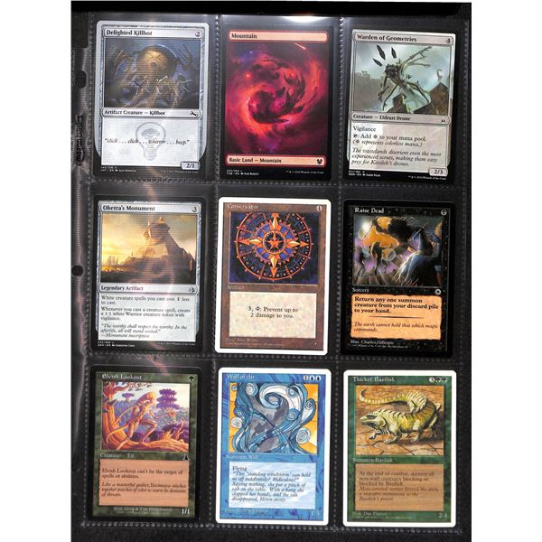Lot Of 9 Various Magic The Gathering Cards Various Sets & Colors