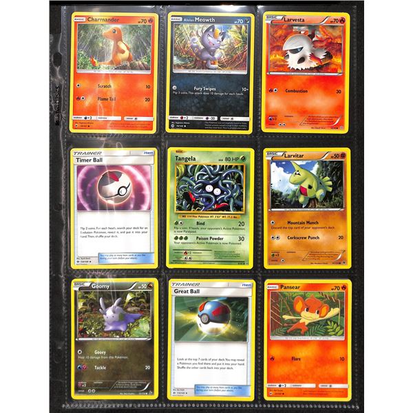 Lot Of 18 Various Pokemon Collector Cards