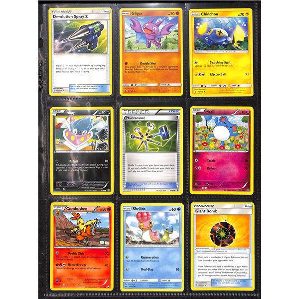 Lot Of 18 Various Pokemon Collector Cards