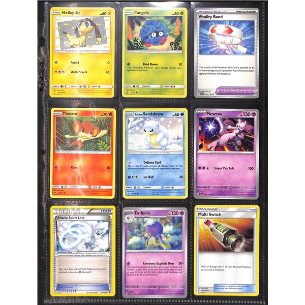 Lot Of 18 Various Pokemon Collector Cards