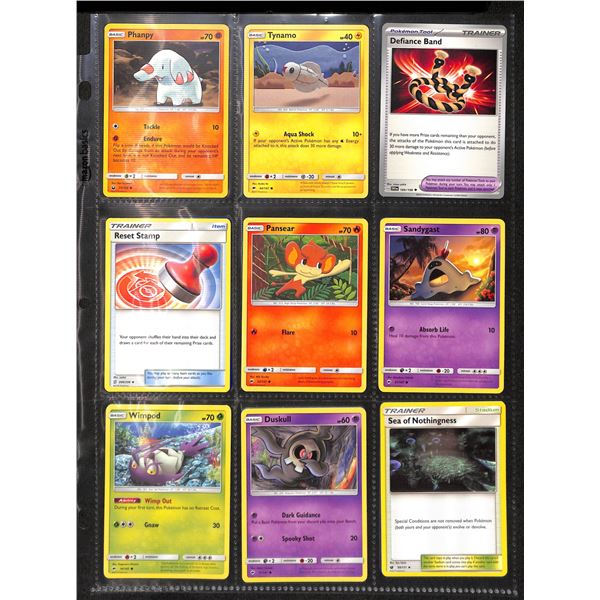Lot Of 18 Various Pokemon Collector Cards