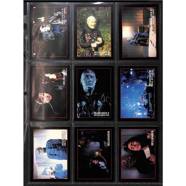 Lot Of 9 Various Hellraiser Collector Cards
