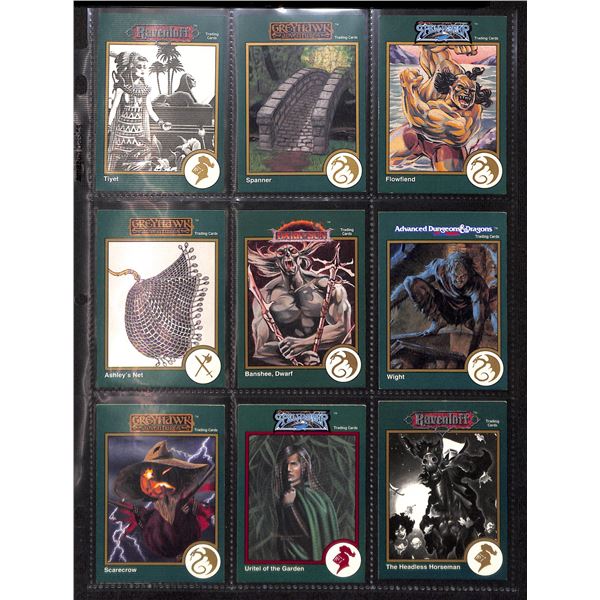Lot Of 9 Various Adventurer Collector Cards