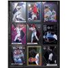 Image 1 : Lot of 9 Various Baseball Rookie & Insert Cards Various Teams & Players