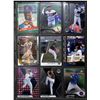 Image 1 : Lot of 9 Various Baseball Rookie & Insert Cards Various Teams & Players