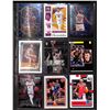 Image 1 : Lot of 9 Various Basketball Inserts and Rookie Collector Cards