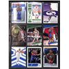 Image 1 : Lot of 9 Various Basketball Inserts and Rookie Collector Cards