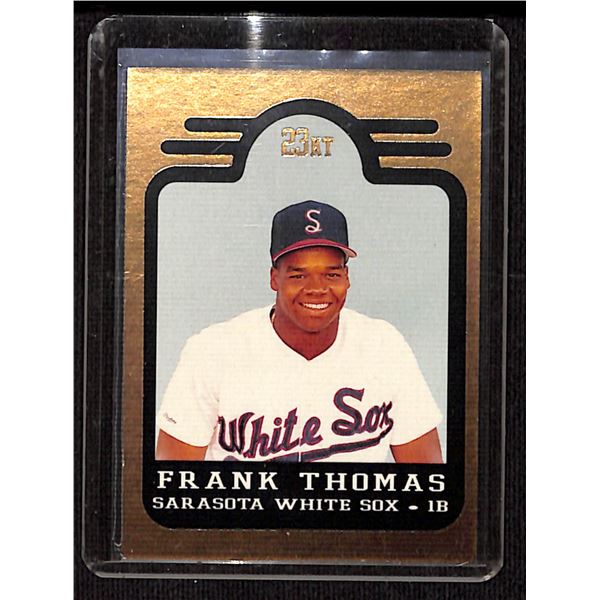 1990 Bleachers Frank Thomas 23kt Rookie RC #2