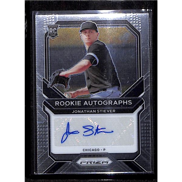 2021 Panini Prizm Rookie Autographs #58 Jonathan Stiever