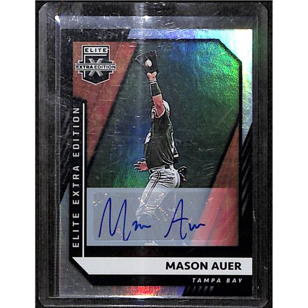 2021 Elite Extra Edition Signatures #161 Mason Auer