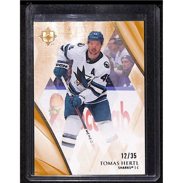 2023-24 Ultimate Collection Gold #68 Tomas Hertl 12/35