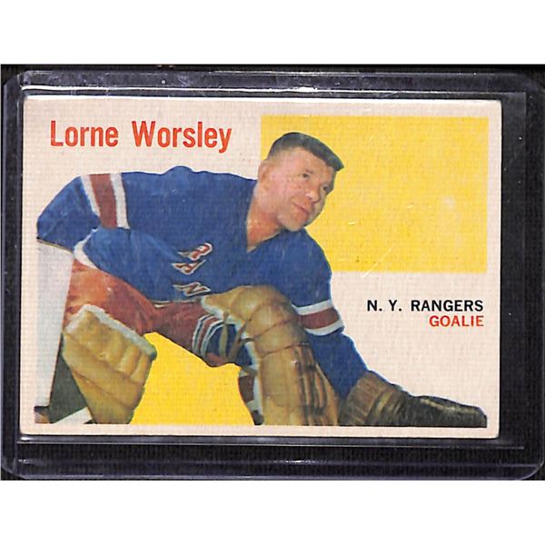 1960-61 Topps #36 Gump Worsley BV $70