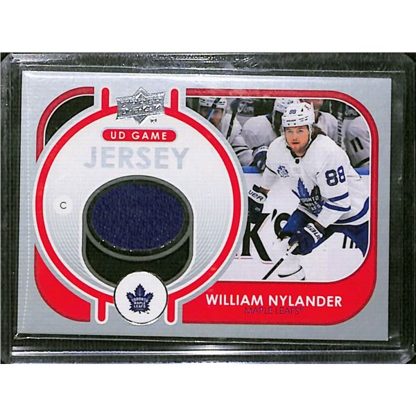 2021-22 Upper Deck Game Jerseys #GJWN William Nylander