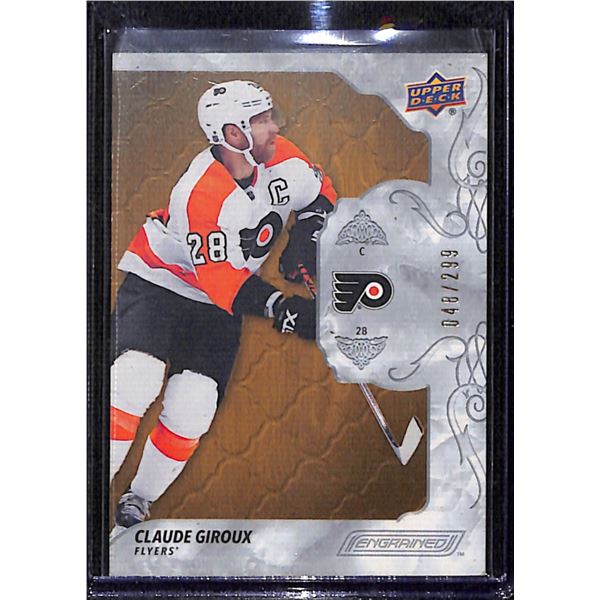 2019-20 Upper Deck Engrained #16 Claude Giroux 48/299