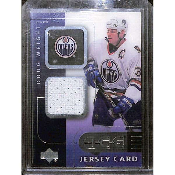 2001-02 Upper Deck Ice Jerseys #JDW Doug Weight