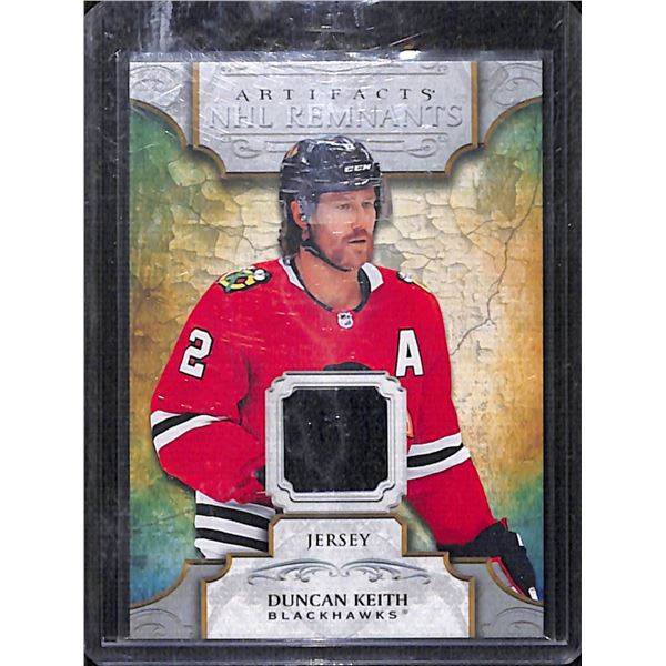 2020-21 Artifacts NHL Remnants #NRDK Duncan Keith