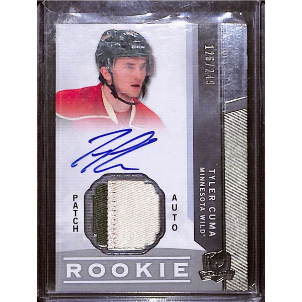 2012-13 The Cup #111 Tyler Cuma JSY AU 126/249 RC