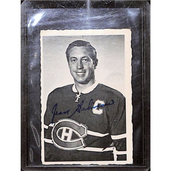 1970-71 O-Pee-Chee Deckle #21 Jean Beliveau BV $35