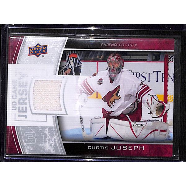 2013-14 Upper Deck Game Jerseys #GJCJ Curtis Joseph