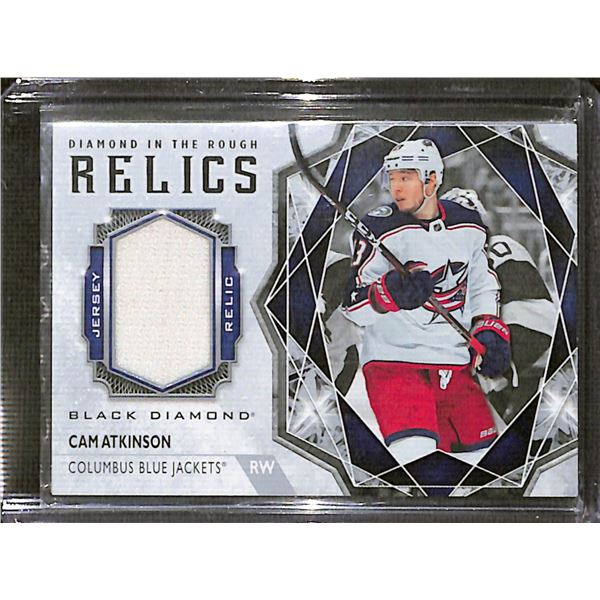 2019-20 Black Diamond Diamond in the Rough Relics #DRCA Cam Atkinson