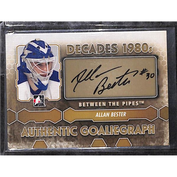 2012-13 Between The Pipes Autographs #AABE Allan