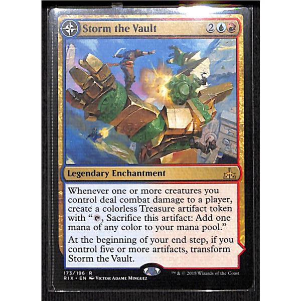 Magic the Gathering Storm the Vault // Vault of Catlacan Rivals of Ixalan
