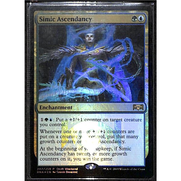 Magic the Gathering Simic Ascendancy FOIL Ravnica Allegiance Promo