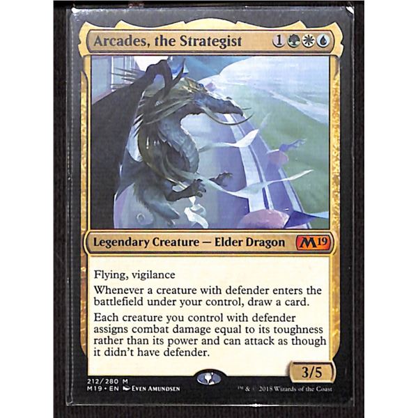 Magic the Gathering Arcades, the Strategist Core Set 2019