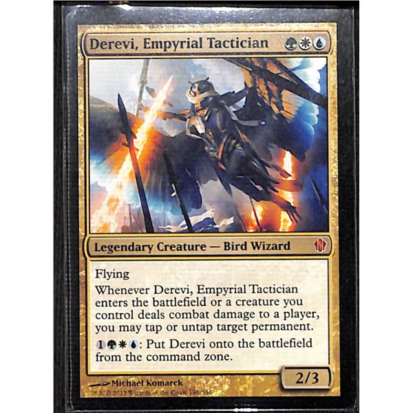Magic the Gathering Derevi, Empyrial Tactician Commander 2013