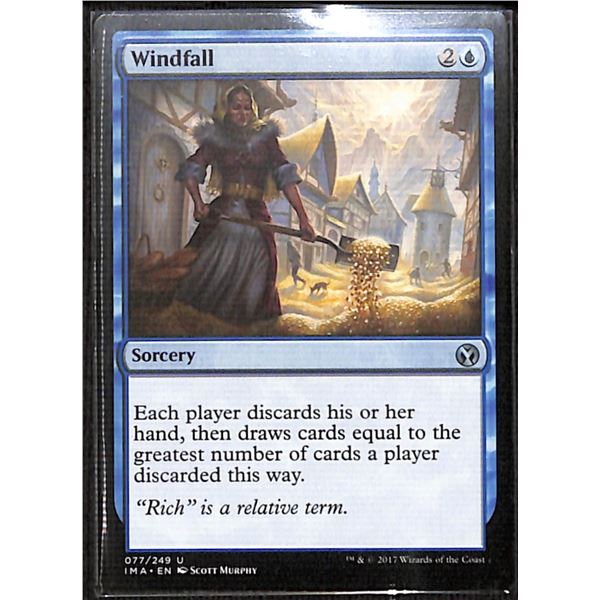 Magic the Gathering Windfall Iconic Masters