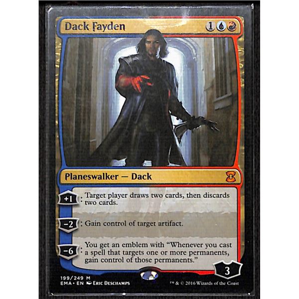 Magic the Gathering Dack Fayden Eternal Masters
