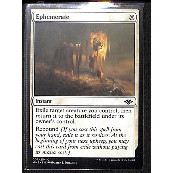 Magic the Gathering Ephemerate Modern Horizons