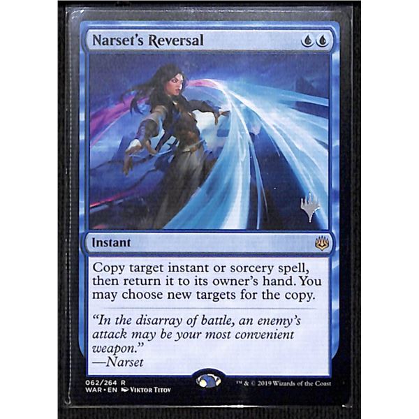 Magic the Gathering Narset's Reversal War of the Spark