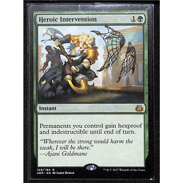 Magic the Gathering Heroic Intervention Aether Revolt