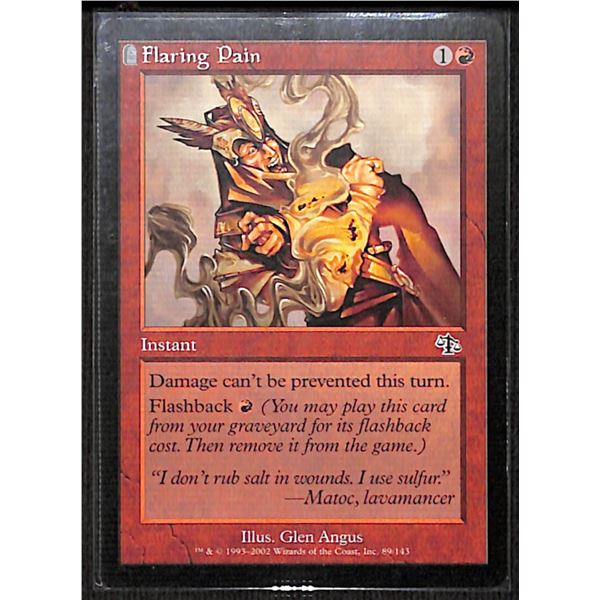 Magic the Gathering Flaring Pain Judgment